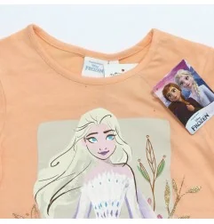 Disney Frozen Παιδικό Κοντομάνικο Μπλουζάκι Για Κορίτσια (WE1120 Coral)