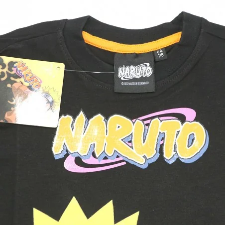 Naruto κοντομάνικο μπλουζάκι για αγόρια (NAR24-0648 Black)