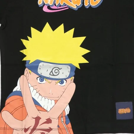 Naruto κοντομάνικο μπλουζάκι για αγόρια (NAR24-0648 Black)