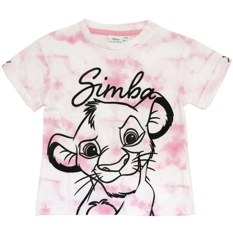 Disney Lion King Κοντομάνικο Μπλουζάκι Για Κορίτσια (EV1304 pink) Disney Lion King Κοντομάνικο Μπλουζάκι Για Κορίτσια (EV1304 pink)