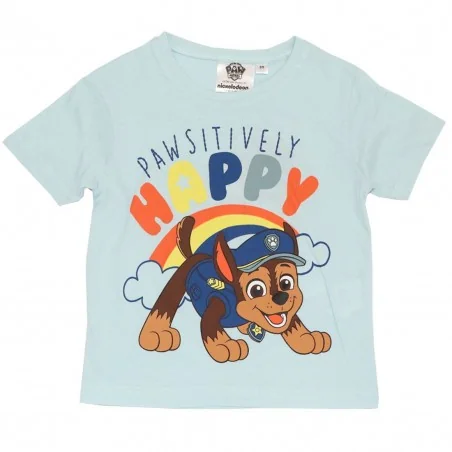Paw Patrol Κοντομάνικο μπλουζάκι για αγόρια (EV1322 blue) - Κοντομάνικα μπλουζάκια