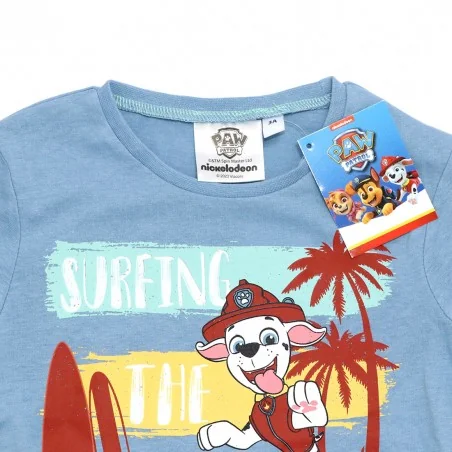 Paw Patrol Παιδικό Κοντομάνικο μπλουζάκι για αγόρια (WE1053 Blue)