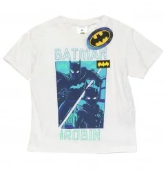 Batman Παιδικό Κοντομάνικο Μπλουζάκι Για αγόρια (WE1060 White) - Κοντομάνικα μπλουζάκια