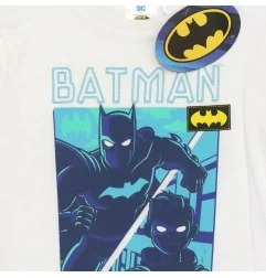 Batman Παιδικό Κοντομάνικο Μπλουζάκι Για αγόρια (WE1060 White) - Κοντομάνικα μπλουζάκια