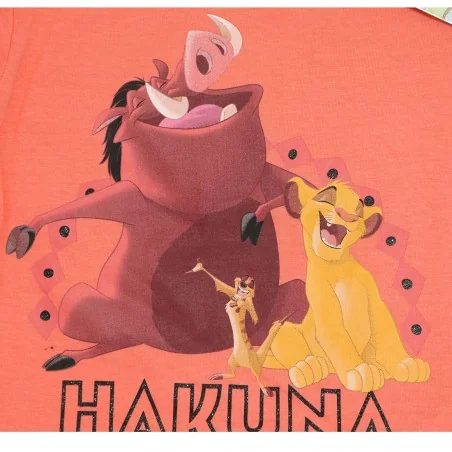 Disney Lion King Παιδικό Κοντομάνικο Μπλουζάκι Για Κορίτσια (WE1153)