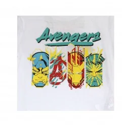 Marvel Avengers κοντομάνικο Μπλουζάκι αγόρια (EV1086 white) - Κοντομάνικα μπλουζάκια