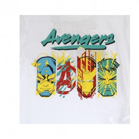 Marvel Avengers κοντομάνικο Μπλουζάκι αγόρια (EV1086 white) Marvel Avengers κοντομάνικο Μπλουζάκι αγόρια (EV1086 white)