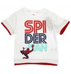 Marvel Spiderman κοντομάνικο Μπλουζάκι Για Αγόρια (EV1074 white) - Κοντομάνικα μπλουζάκια