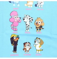 Bluey Παιδικό Κοντομάνικο κοντό Μπλουζάκι για κορίτσια (BL 52 02 020 blue) - Κοντομάνικα μπλουζάκια
