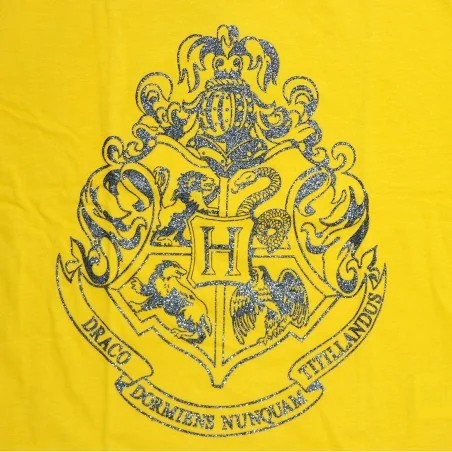 Harry Potter κοντομάνικο κοντό μπλουζάκι για κορίτσια (HP 52 02 309 Yellow)