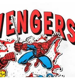 Marvel Avengers κοντομάνικο Μπλουζάκι αγόρια (YE10020 white)