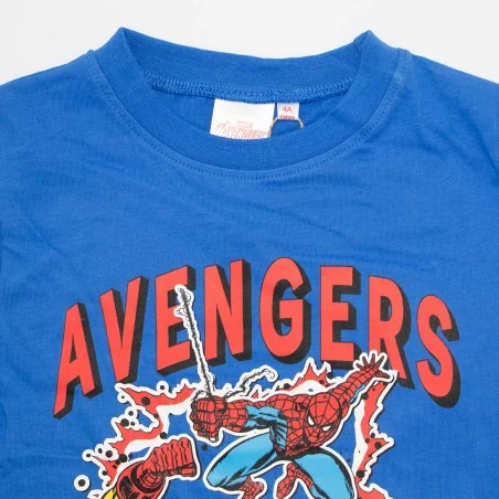Marvel Avengers κοντομάνικο Μπλουζάκι αγόρια (YE10020 Blue) Marvel Avengers κοντομάνικο Μπλουζάκι αγόρια (YE10020 Blue)