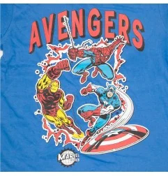 Marvel Avengers κοντομάνικο Μπλουζάκι αγόρια (YE10020 Blue)
