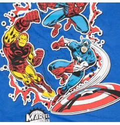 Marvel Avengers κοντομάνικο Μπλουζάκι αγόρια (YE10020 Blue) - Κοντομάνικα μπλουζάκια