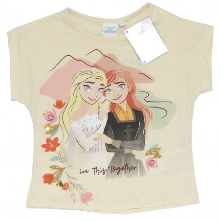 Disney Frozen Παιδικό Καλοκαιρινό Σετ Για κορίτσια (WE1123 crem)