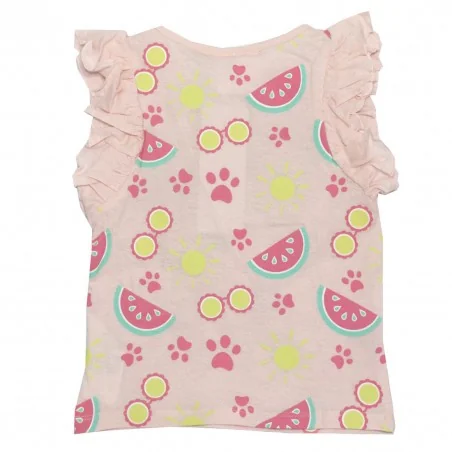 Paw Patrol Παιδικό Καλοκαιρινό Σετ Για Κορίτσια (WE1140 L.Pink)