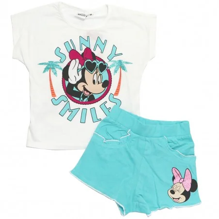 Disney Minnie Mouse Παιδικό Καλοκαιρινό Σετ Για Κορίτσια (WE1223 White)