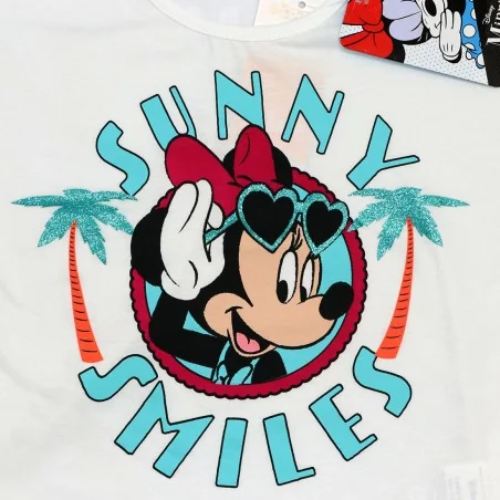 Disney Minnie Mouse Παιδικό Καλοκαιρινό Σετ Για Κορίτσια (WE1223 White)