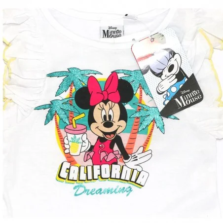 Disney Minnie Mouse Παιδικό Καλοκαιρινό Σετ Για Κορίτσια (WE1097 Yellow)