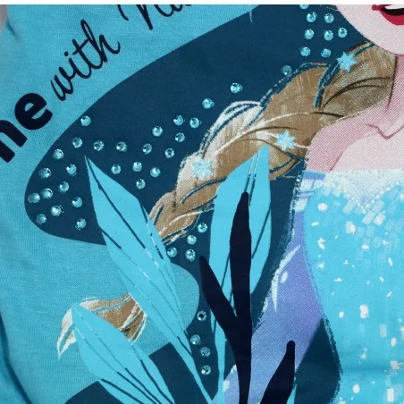 Disney Frozen Παιδικό Καλοκαιρινό Σετ Για κορίτσια (WE1107 blue) Disney Frozen Παιδικό Καλοκαιρινό Σετ Για κορίτσια (WE1107 blue)