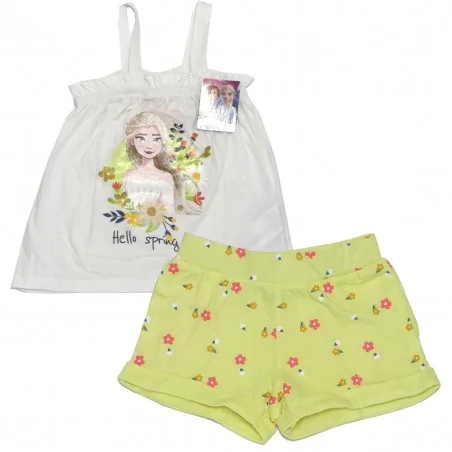 Disney Frozen Παιδικό Καλοκαιρινό Σετ Για κορίτσια (WE1113 White) - Καλοκαιρινά Σετ
