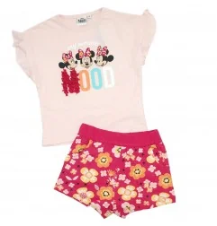 Disney Minnie Mouse Παιδικό Καλοκαιρινό Σετ Για Κορίτσια (EV1119 pink) - Καλοκαιρινά Σετ