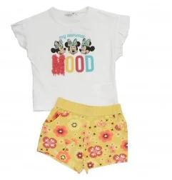 Disney Minnie Mouse Παιδικό Καλοκαιρινό Σετ Για Κορίτσια (EV1119 white) - Καλοκαιρινά Σετ
