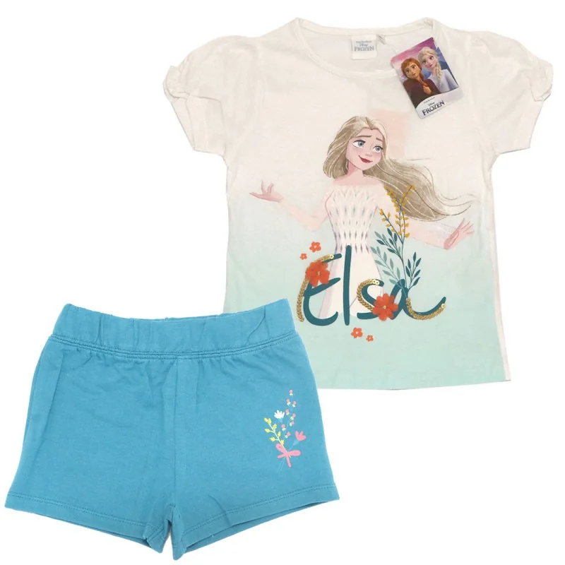 Disney Frozen Παιδικό Καλοκαιρινό Σετ Για κορίτσια (WE1112 blue) Disney Frozen Παιδικό Καλοκαιρινό Σετ Για κορίτσια (WE1112 blue)