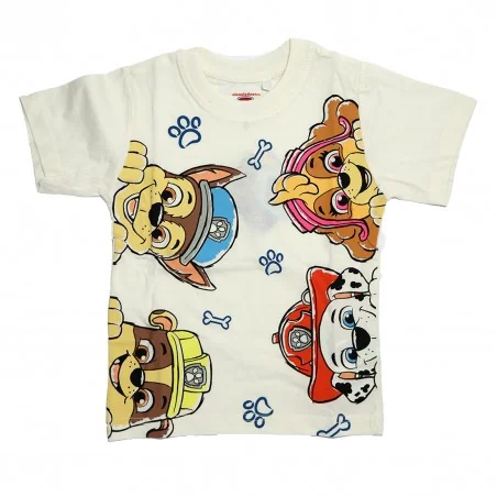 Paw Patrol παιδική Καλοκαιρινή Πιτζάμα (PAW 52 04 2931Ecru)