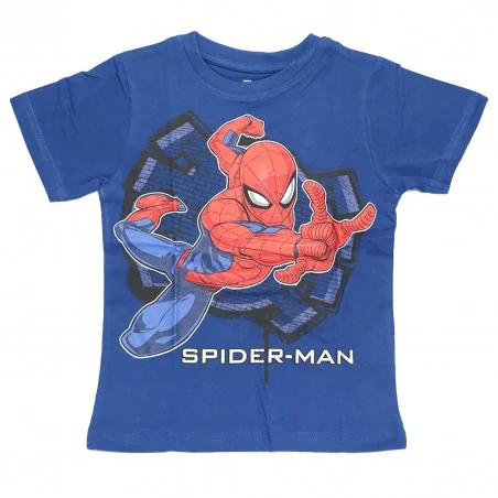 Marvel Spiderman κοντομάνικο Μπλουζάκι Για Αγόρια (SP S 52 02 1539 Blue)