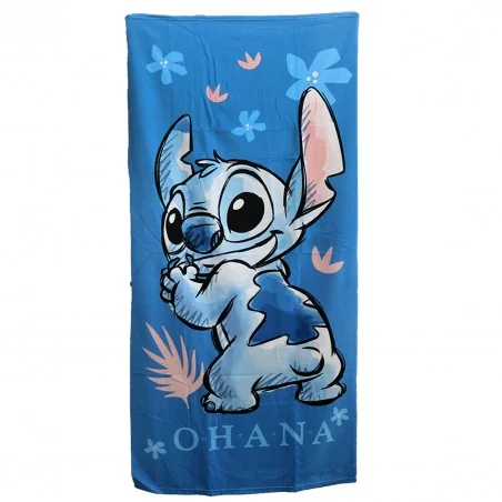 Disney Lilo & Stitch Πετσέτα θαλάσσης microfiber Fast dry 70x140εκ. (AYM074994) - Πετσέτες Θαλάσσης