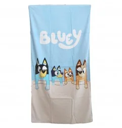 Bluey Παιδική Βαμβακερή Πετσέτα θαλάσσης 70x140εκ. (JFK035856) - Πετσέτες Βαμβακερές