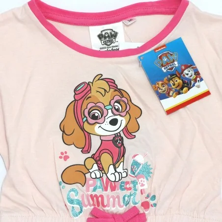 Paw Patrol Παιδικό καλοκαιρινό Φορεματάκι (WE1141 L.Pink)