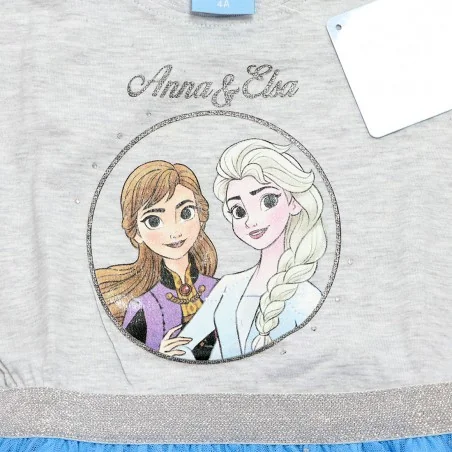 Disney Frozen Παιδικό κοντομάνικο Φορεματάκι (DIS FROZ 52 23 A575 CTN TIUL)