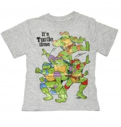 Ninja Turtles Παιδική Καλοκαιρινή Πιτζάμα για αγόρια (NIN 52 04 059 grey)