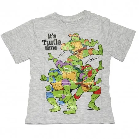 Ninja Turtles Παιδική Καλοκαιρινή Πιτζάμα για αγόρια (NIN 52 04 059 grey)