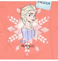 Disney Frozen Παιδική Καλοκαιρινή Πιτζάμα Για Κορίτσια (DIS FROZ 52 04 8724 II N)