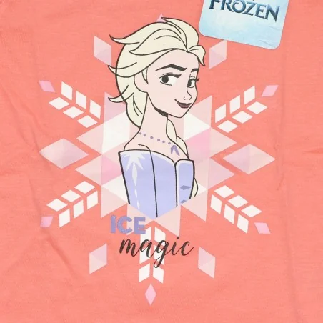 Disney Frozen Παιδική Καλοκαιρινή Πιτζάμα Για Κορίτσια (DIS FROZ 52 04 8724 II N)