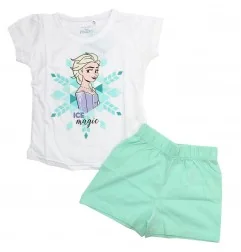 Disney Frozen Παιδική Καλοκαιρινή Πιτζάμα Για Κορίτσια (DIS FROZ 52 04 8724 II N White) - Πιτζάμες Καλοκαιρινές