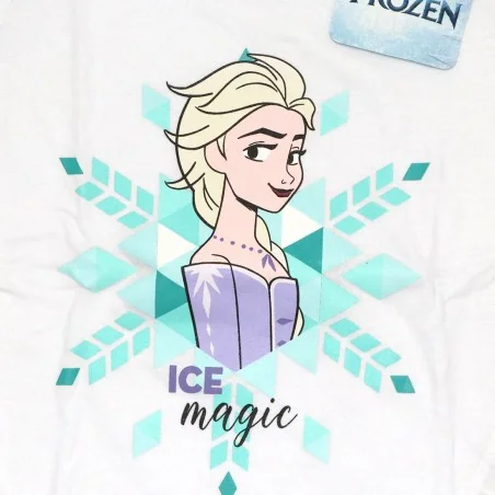 Disney Frozen Παιδική Καλοκαιρινή Πιτζάμα Για Κορίτσια (DIS FROZ 52 04 8724 II N White) Disney Frozen Παιδική Καλοκαιρινή Πιτζάμα Για Κορίτσια (DIS FROZ 52 04 8724 II N White)