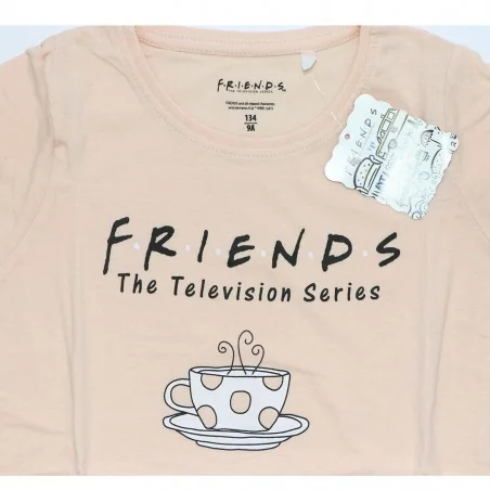 Friends Παιδική Καλοκαιρινή Πιτζάμα Για Κορίτσια (WB FR 52 04 599) Friends Παιδική Καλοκαιρινή Πιτζάμα Για Κορίτσια (WB FR 52 04 599)