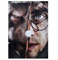 Harry Potter Βαμβακερή Πετσέτα θαλάσσης 70x140εκ. (HP215010-R) - Πετσέτες Βαμβακερές
