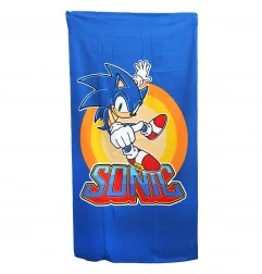 Sonic παιδική Πετσέτα Θαλάσσης 70x140εκ. (AYM-010SNC-BTM) - Πετσέτες Θαλάσσης