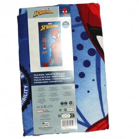 Marvel Spiderman Πετσέτα θαλάσσης microfiber 70x140εκ. (SPI24-3595)