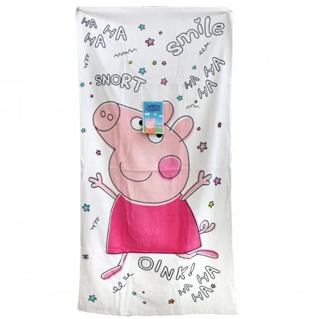 Peppa Pig Παιδική βαμβακερή Πετσέτα θαλάσσης 70x140εκ. (BRM015326) - Πετσέτες Βαμβακερές