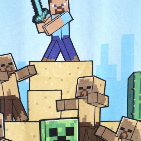 Minecraft παιδική Πετσέτα Θαλάσσης 70x140εκ. (MNC24-3691)