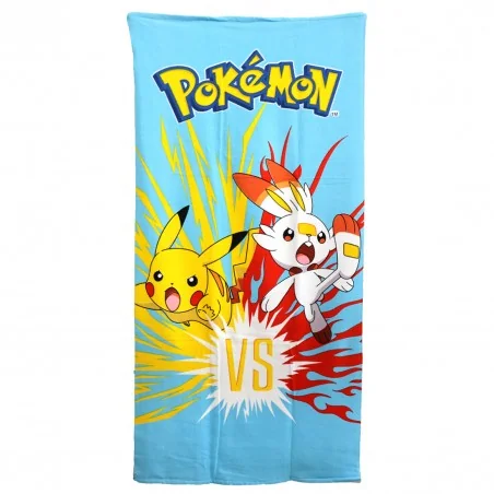 Pokémon Παιδική Πετσέτα Θαλάσσης Microfiber Fast Dry 70x140εκ. (AYM119597) - Πετσέτες Θαλάσσης