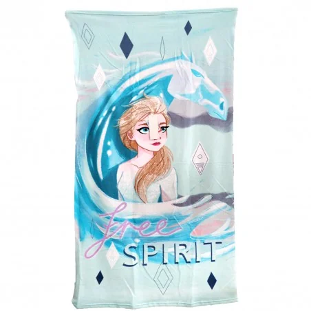 Disney Frozen Πετσέτα θαλάσσης microfiber Fast Dry 70x137εκ. (EXK515581) - Πετσέτες Θαλάσσης