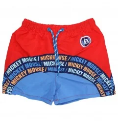 Disney Mickey Mouse Παιδικό σορτς Μαγιό για αγόρια (EV1826 red) - Μάγιο σορτσάκι