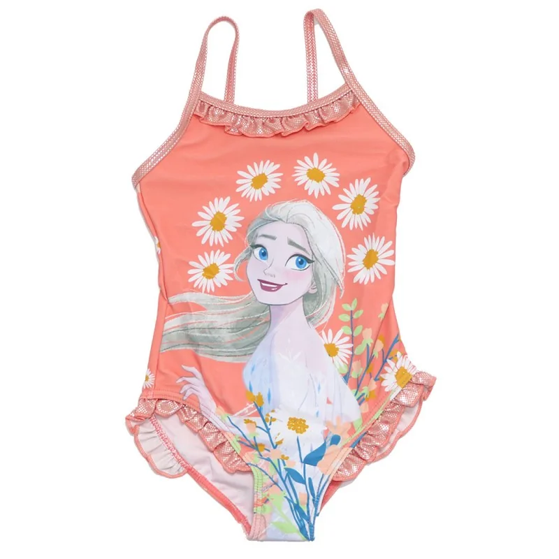 Disney Frozen Παιδικό Μαγιό ολόσωμο για κορίτσια (WE1878 apricot) Disney Frozen Παιδικό Μαγιό ολόσωμο για κορίτσια (WE1878 apricot)